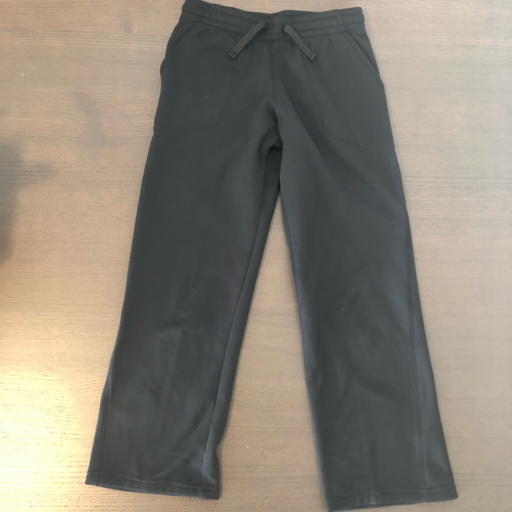 Champion Black sweatpants girls sz s(6/6x) - Picture 1 of 11